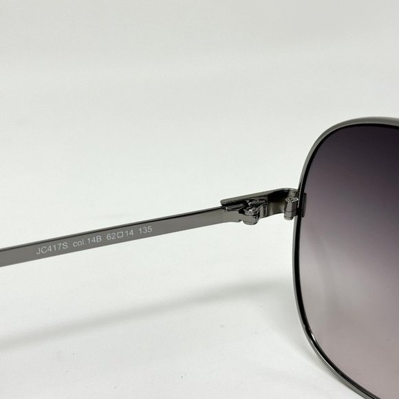 Just cavalli Sunglasses JC 417S Black Silver Gradient Oversized Round 62 [] 14 main image 12